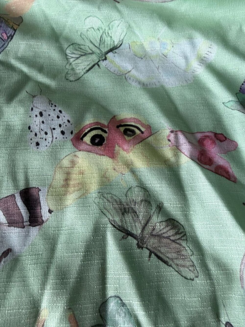 Modcloth x Hutch Womens Green Insect Moth Butterfly Dress - Picture 5 of 5